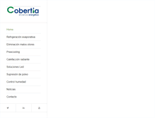 Tablet Screenshot of cobertia.com